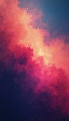 Abstract Gradient Background with Grain and Noise Layers Creating a Visually Rich Digital Art Design Full of Depth and Style.