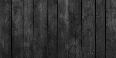 Seamless dark black rustic wood planks background texture aged vintage weathered hardwood flooring wall deck pattern