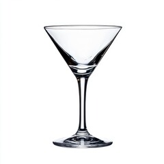 Martini Glass isolated on white background
