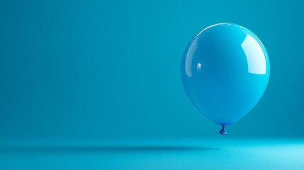 blue balloon in the sky