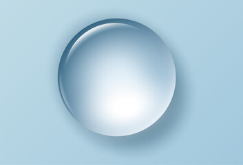 liquid cosmetic gel texture. Dropping jelly cream or serum with collagen. realistic vector