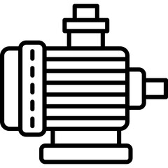 Electric Motor Icon