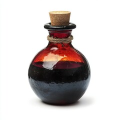 Potion bottle isolated on white background