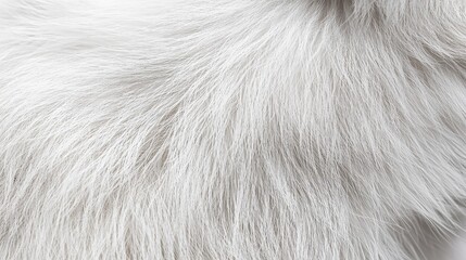 Close-Up of Arctic Fox Fur