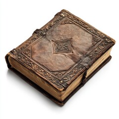 Spellbook isolated on white background