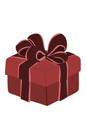 red gift box