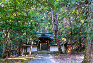 京都、豊国廟の唐門