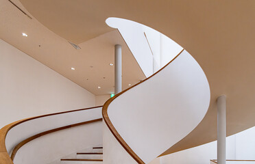 京都市京セラ美術館の螺旋階段