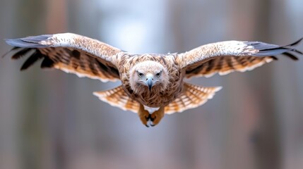 Fototapeta premium Majestic Eagle in Flight Wildlife Bird Raptor Nature Photography