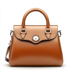 Women handbag purse isolated on white background