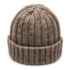 Fototapeta premium Wool cap isolated on white background