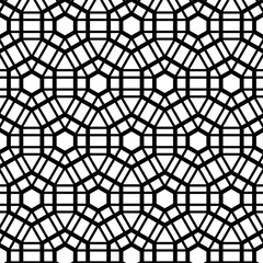 Obraz premium transparent shapes in hexagonic pattern background