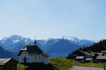Kapelle Maria zum Schnee in Bettmeralp - Switzerland