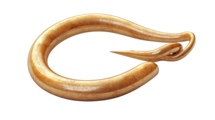 Fishing hook isolated on white background