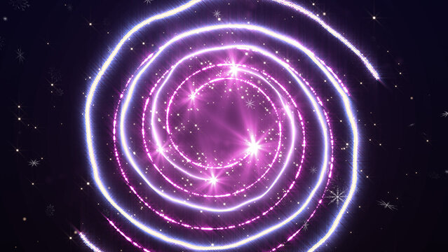 Particles Trail Christmas Tree Snow Logo Reveal 97 1:1 16:9 9:16