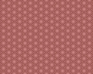 麻の葉文様シームレスパターン2