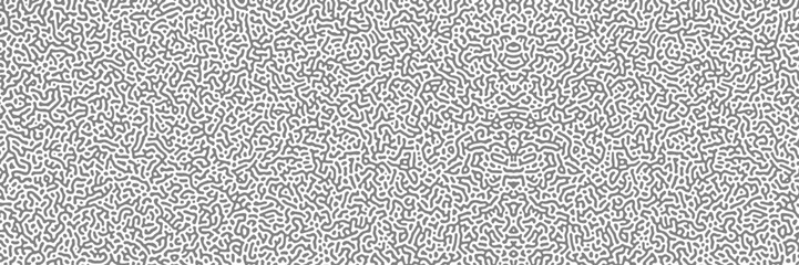 Diffusion seamless patterns. Modern bio organic Turing design with abstract stipple,