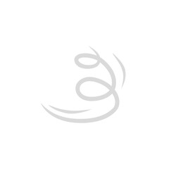 Naklejka premium gray wind vector