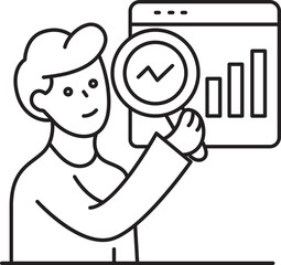 Web Analyst Illustration