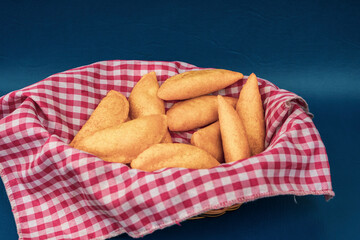 Fried empanadas, typical Colombian food