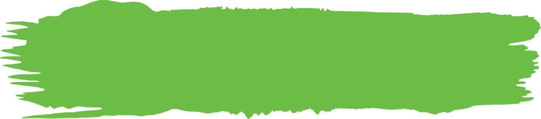 Obraz premium Vector illustration of green brush stroke. Generative ai