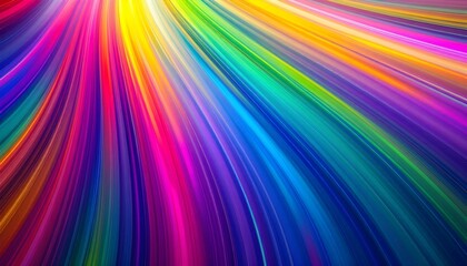 Fototapeta premium Rainbow rays curve sunburst multicolored with abstract background texture wallpaper pattern. Seamless art graphic design modern style. Colorful amazing spectrum. Swirl beam pattern. Old poster texture