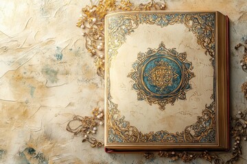 Intricate Hand-Drawn Sketch with Glowing Edges