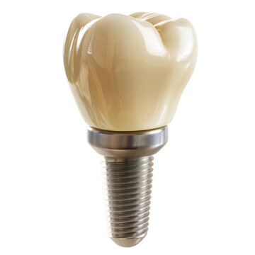 recommend clip art: Dental implant model of molar tooth clip art