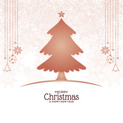 Merry Christmas cultural festival celebration elegant card