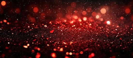 Textured surface of red coated metal with glittering powder paint highlighting automotive finishes and surface finishing techniques