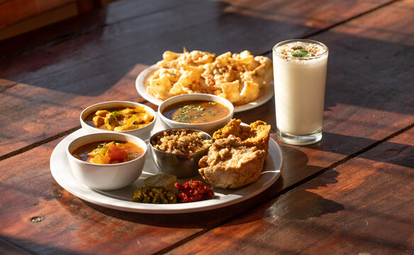 Traditional Rajasthani Thali