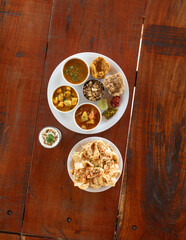 Traditional Rajasthani Thali