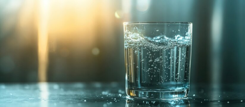 Dioxane Concentration Testing in Water Showcase of Quality Analysis with Glass and Bubbles Under Natural Light