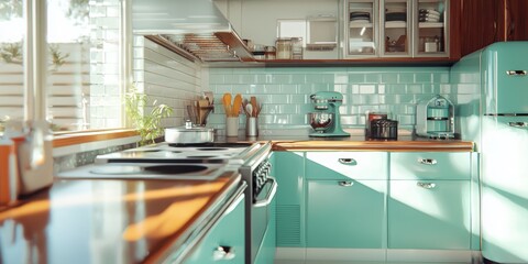 Organized cooking tutorial mastering mint condition appliances in a stylish kitchen environment