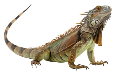 Naklejka premium Iguana. PNG.