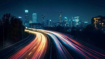 Obraz premium Transforming urban landscapes technology-focused visuals for modern environments