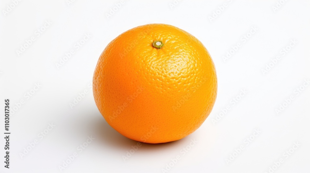 Poster vibrant orange fruit on a clean white background showcasing texture and color in a minimalist compos