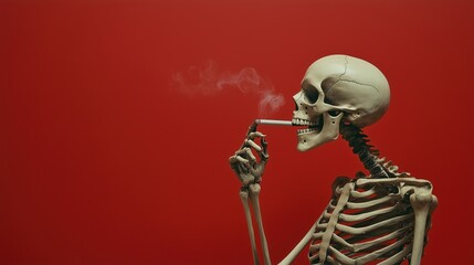 The Impact of Smoking on Health: A Skeleton's Perspective