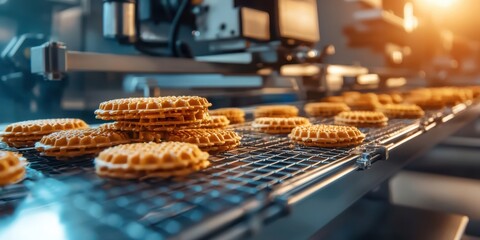 Enhancing production efficiency wafer cookie machinery operations manufacturing facility industrial insights crisp quality focus for optimal output