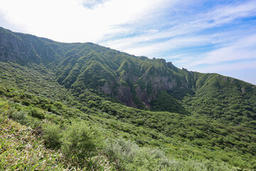 Naklejka premium 제주도 제주시 애월읍 광령리 윗세오름