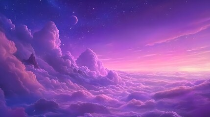 Fototapeta premium landscape with clouds 4