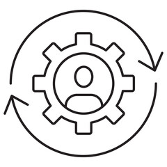 Skills icon, Mastering Essential Skills for Professional Growth, Developing Key Competencies for Success, Vector