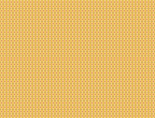 an orange and yellow background with circles