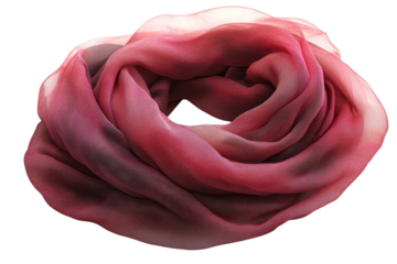 Beautiful soft red and pink scarf with delicate texture perfect for fashion accessories in any season