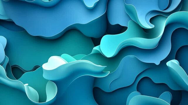 Colorful wave background with space for text in a modern vector design