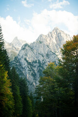 Herbst in den Dolomiten