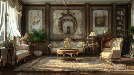 Living room interior 