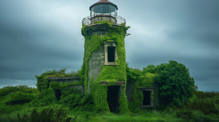 salah9964_Abandoned_lighthouse_covered_in_vines_nature_reclaimi_208cf54f-37e6-421a-914b-938f3a73a97c