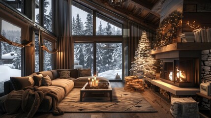 Living room interior 