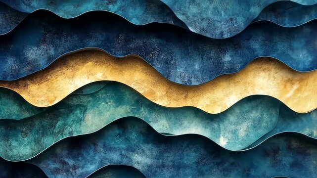Colorful wave background with space for text in a modern vector design
